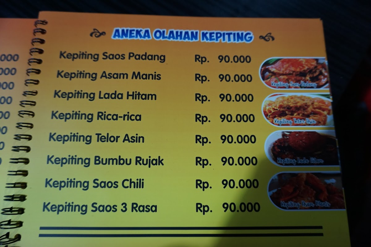 Resto Ikan Bakar 88 dan kolam renang Photo Menu 8