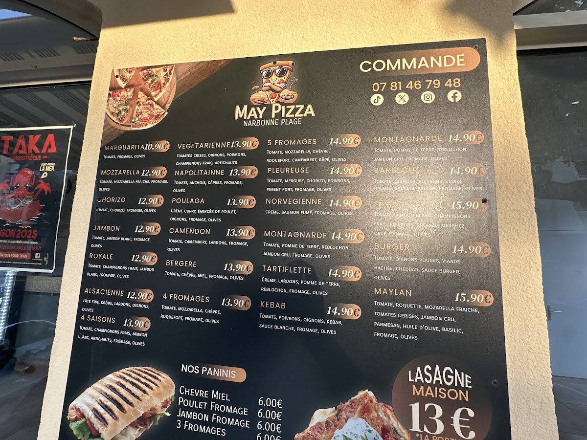May pizza Photo Menu 4