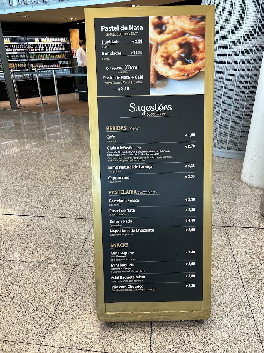 First Class Café Photo Menu 1