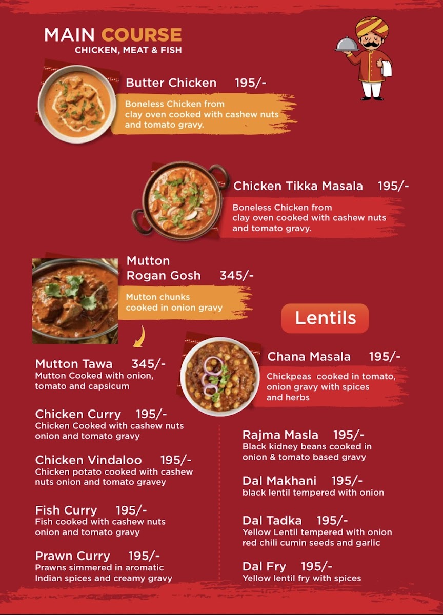 Ariya Indian Food Bangkok Photo Menu 2