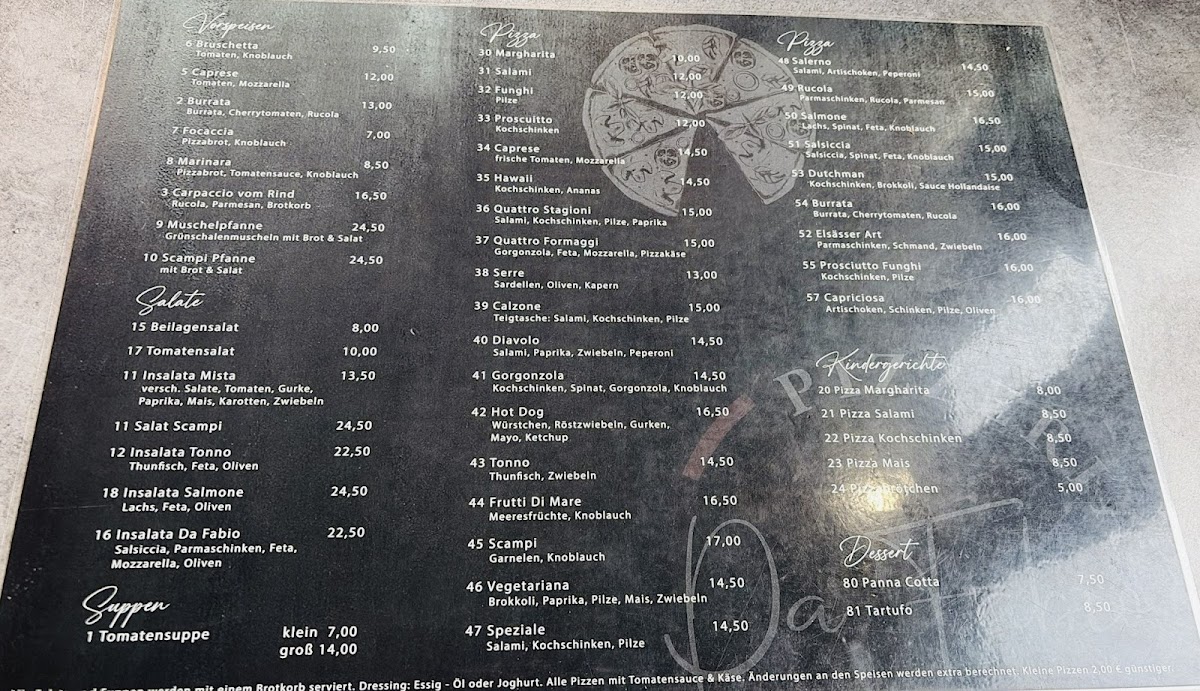 Ristorante Da Fabio Photo Menu 2