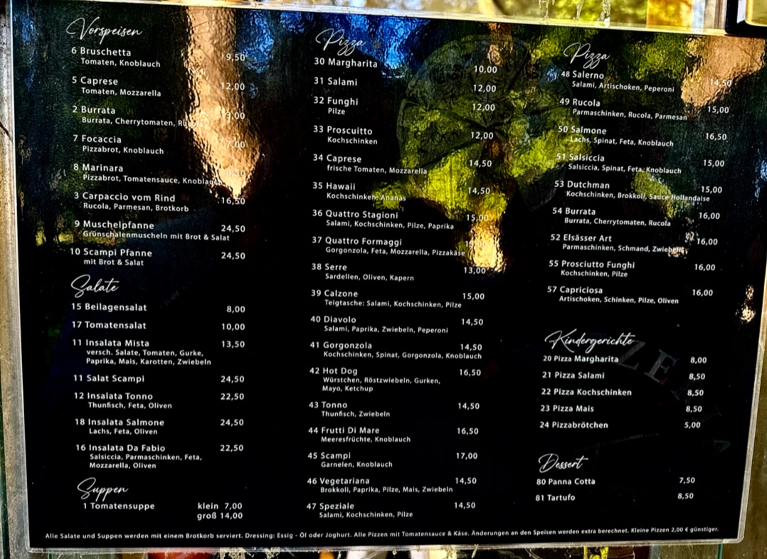 Ristorante Da Fabio Photo Menu 4