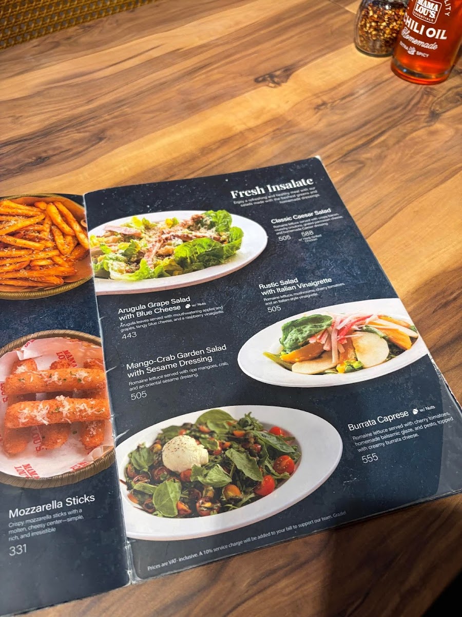 Mama Lou's Italian Kitchen - Gateway Mall I Photo Menu 8