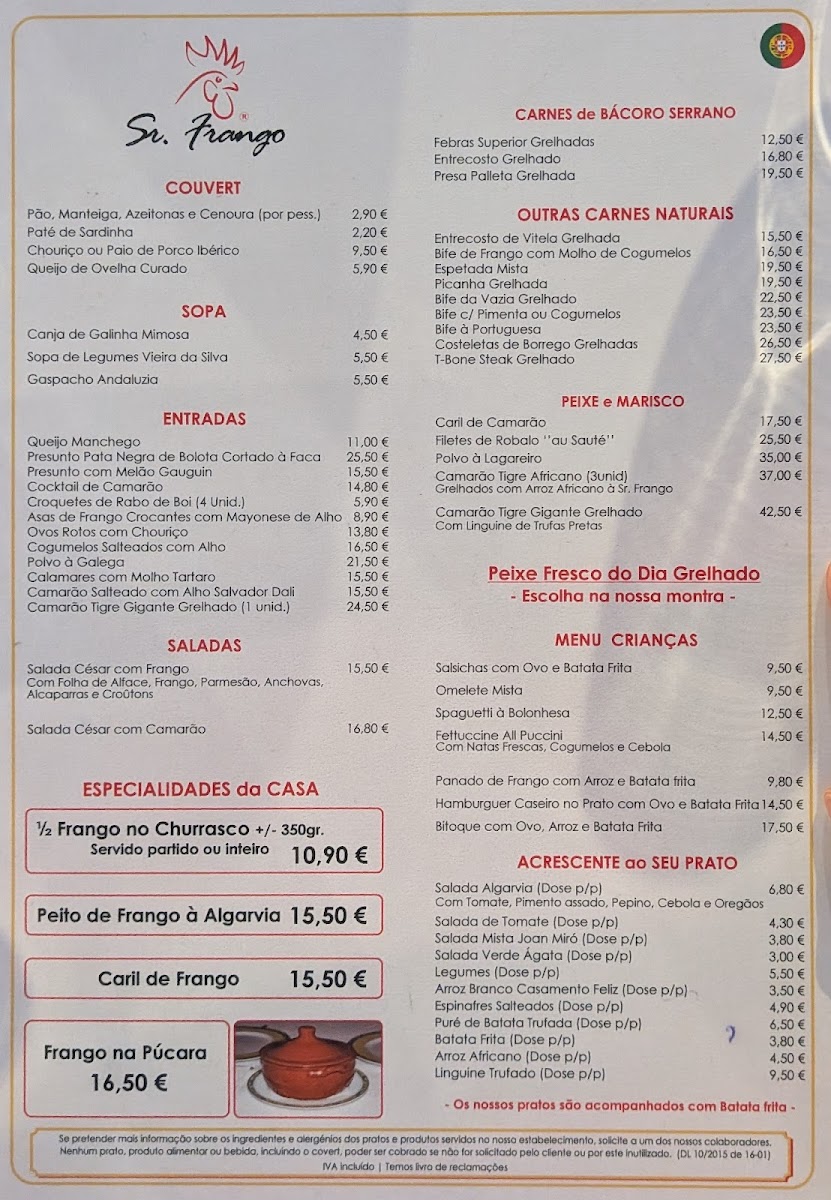 Restaurant 'Mr. Chicken' Photo Menu 1