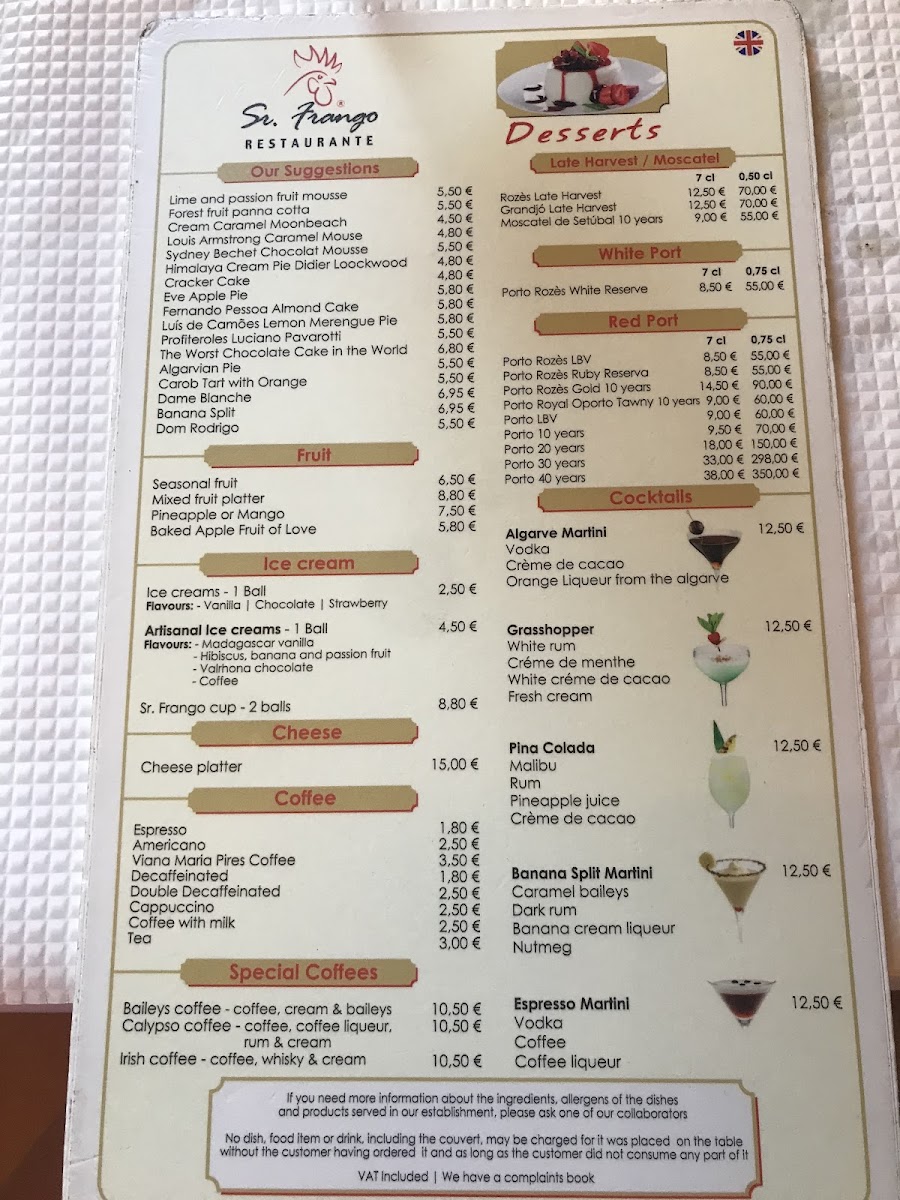 Restaurant 'Mr. Chicken' Photo Menu 2