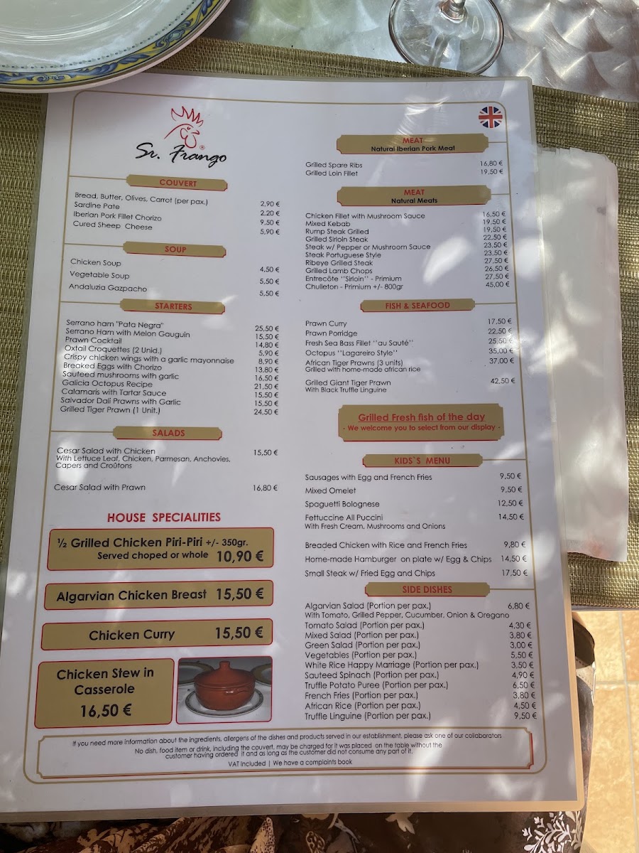 Restaurant 'Mr. Chicken' Photo Menu 3