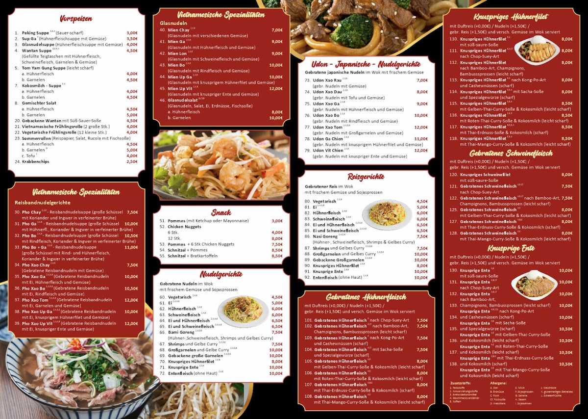 ASIA CUISINE & BUBBLE TEA Photo Menu 1