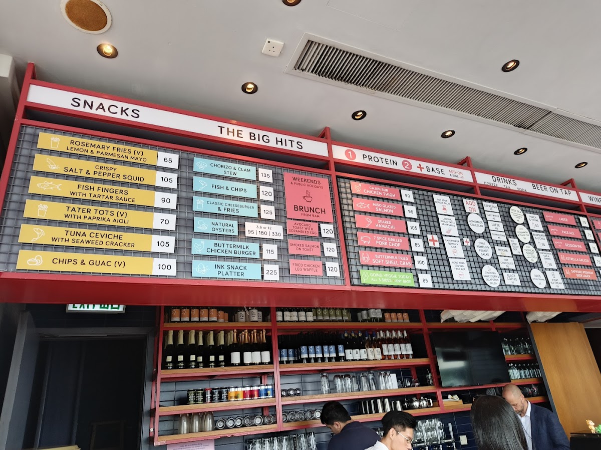 INK cafe & bar : Tsim Sha Tsui harbourfront location Photo Menu 3