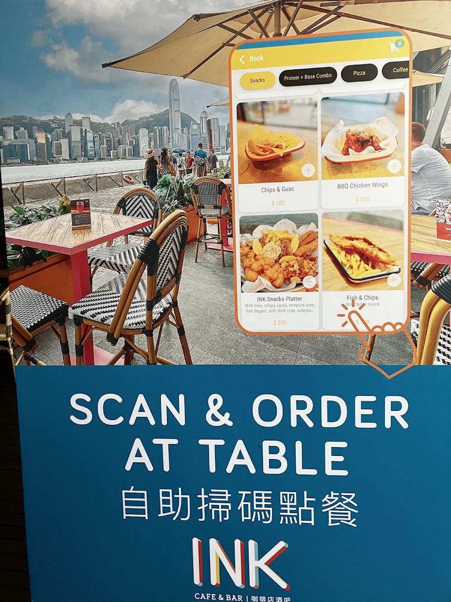 INK cafe & bar : Tsim Sha Tsui harbourfront location Photo Menu 6