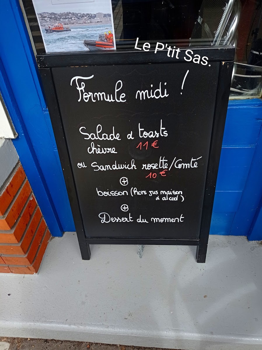 Le P’tit Sas Photo Menu 2