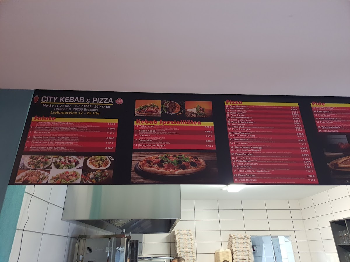 City Kebab & Pizza Photo Menu 4
