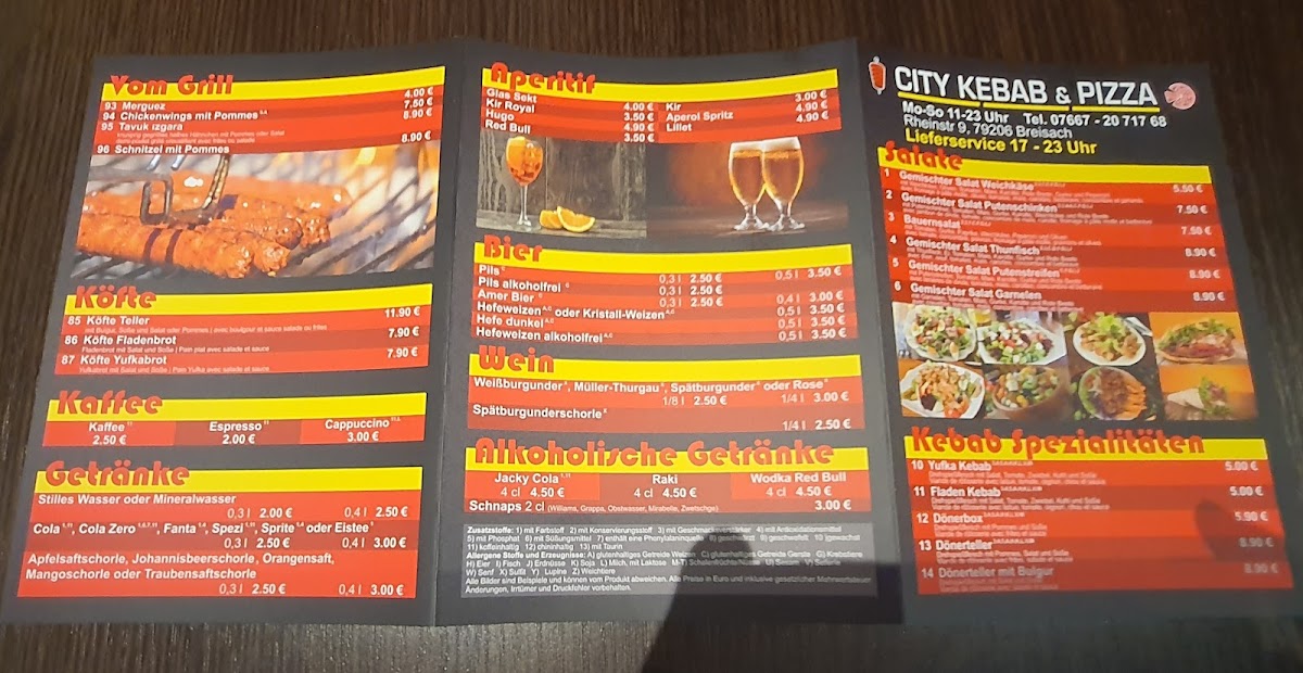City Kebab & Pizza Photo Menu 5