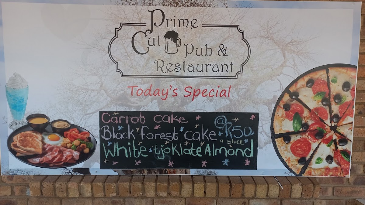 PrimeCut Restaurant Pub and Car Wash Photo Menu 2
