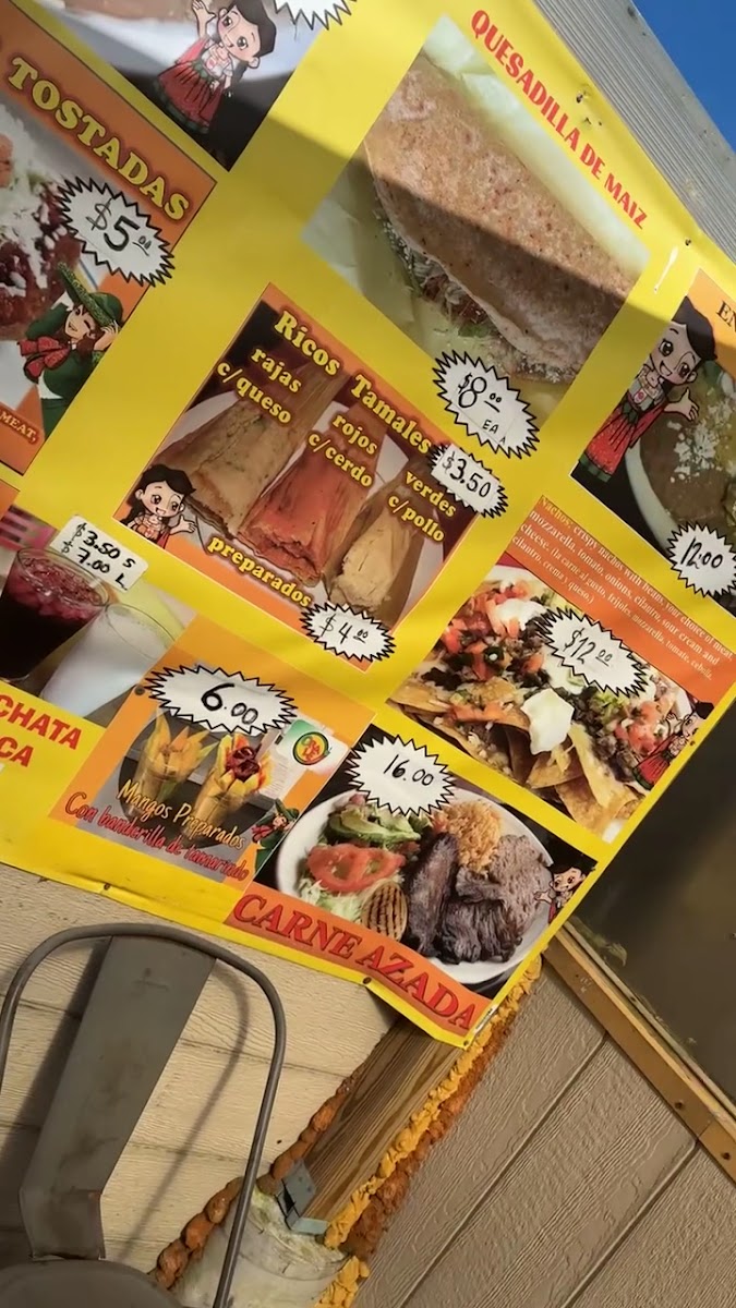 Orale Taqueria Photo Menu 1