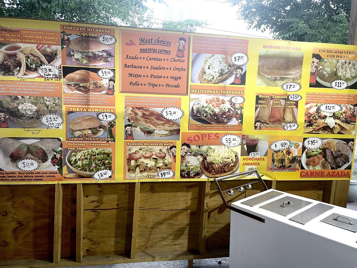 Orale Taqueria Photo Menu 2