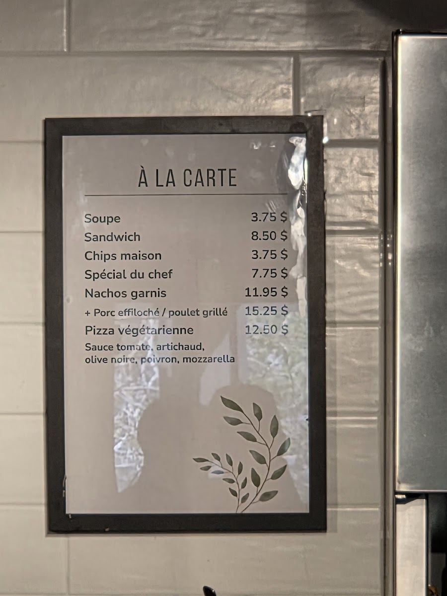Bistro des Moulins Photo Menu 1
