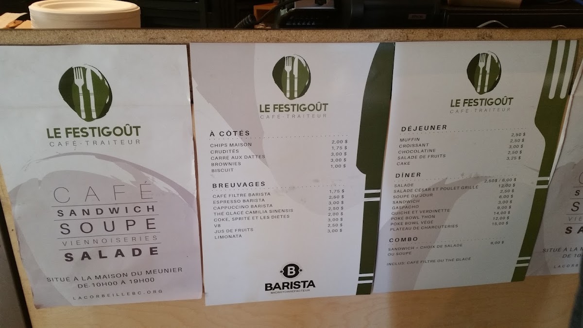 Bistro des Moulins Photo Menu 3