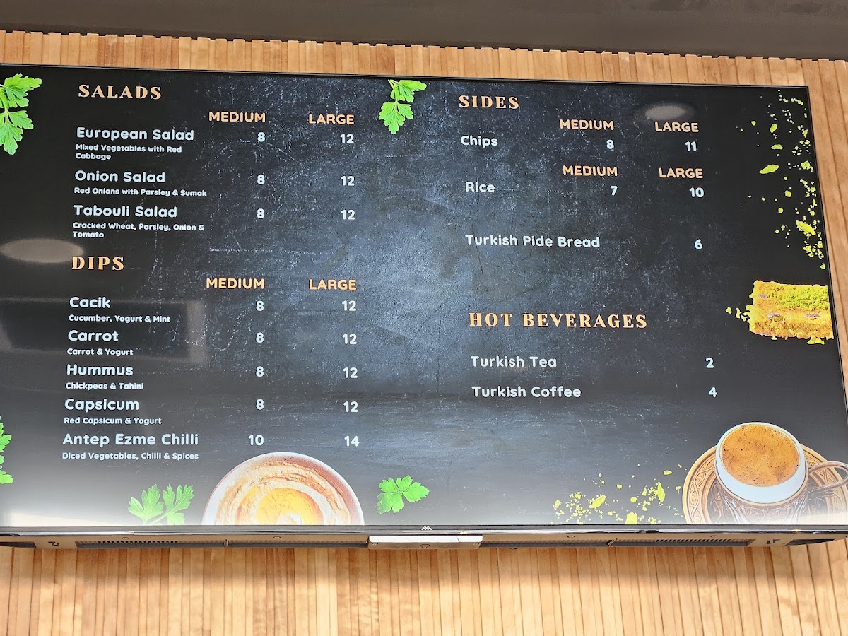 Truganina Kebab House Photo Menu 3