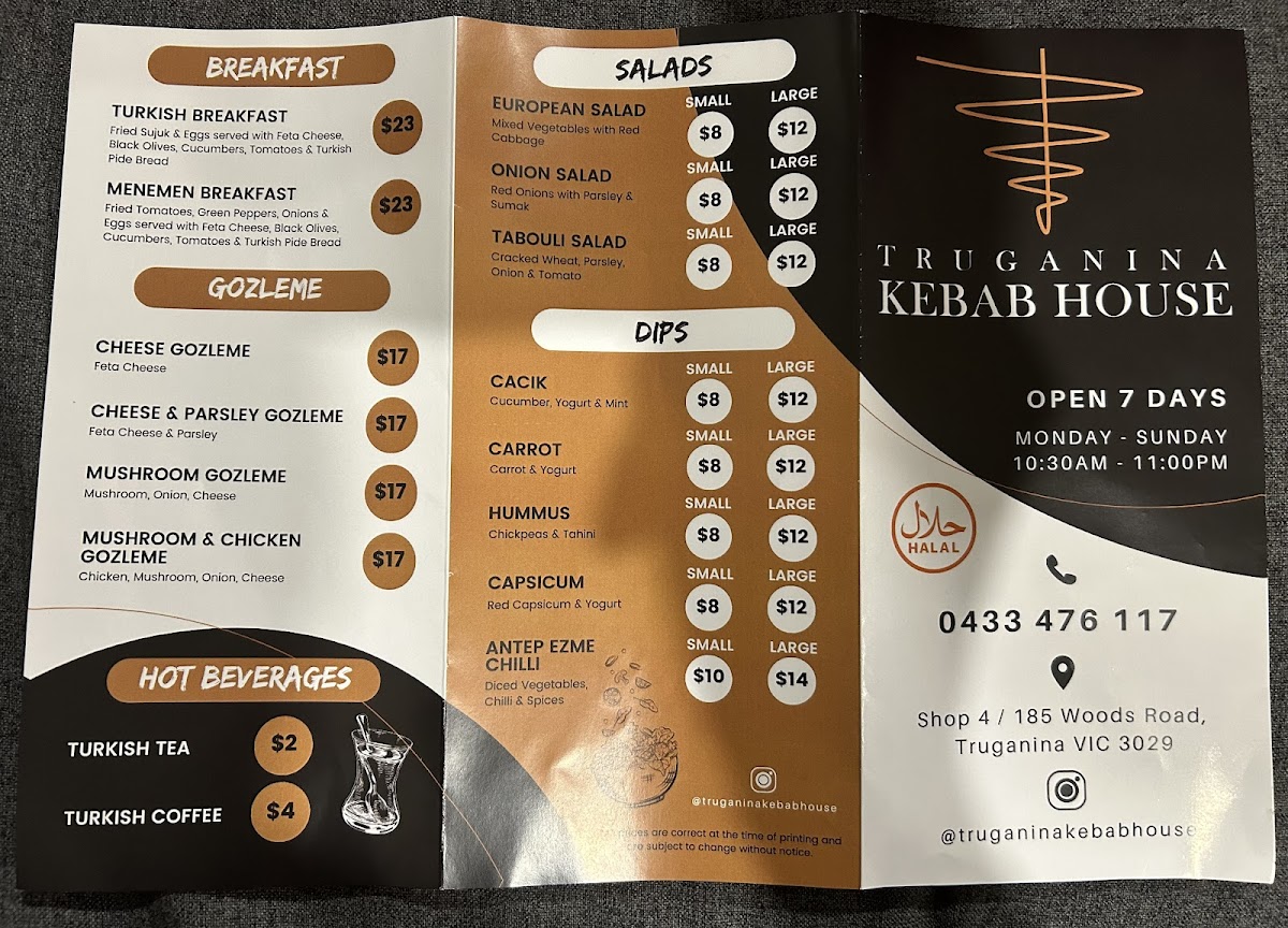 Truganina Kebab House Photo Menu 4