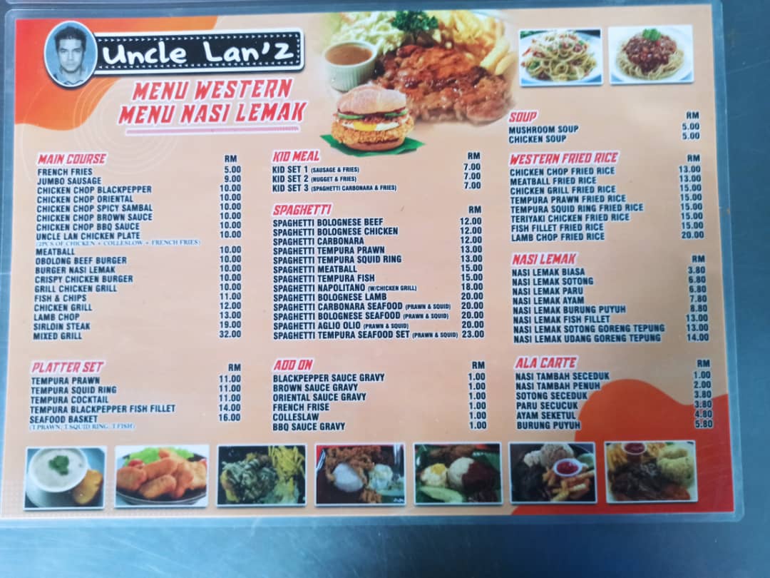 Uncle Lanz Nasi Lemak Photo Menu 1