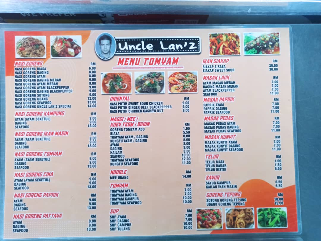 Uncle Lanz Nasi Lemak Photo Menu 3