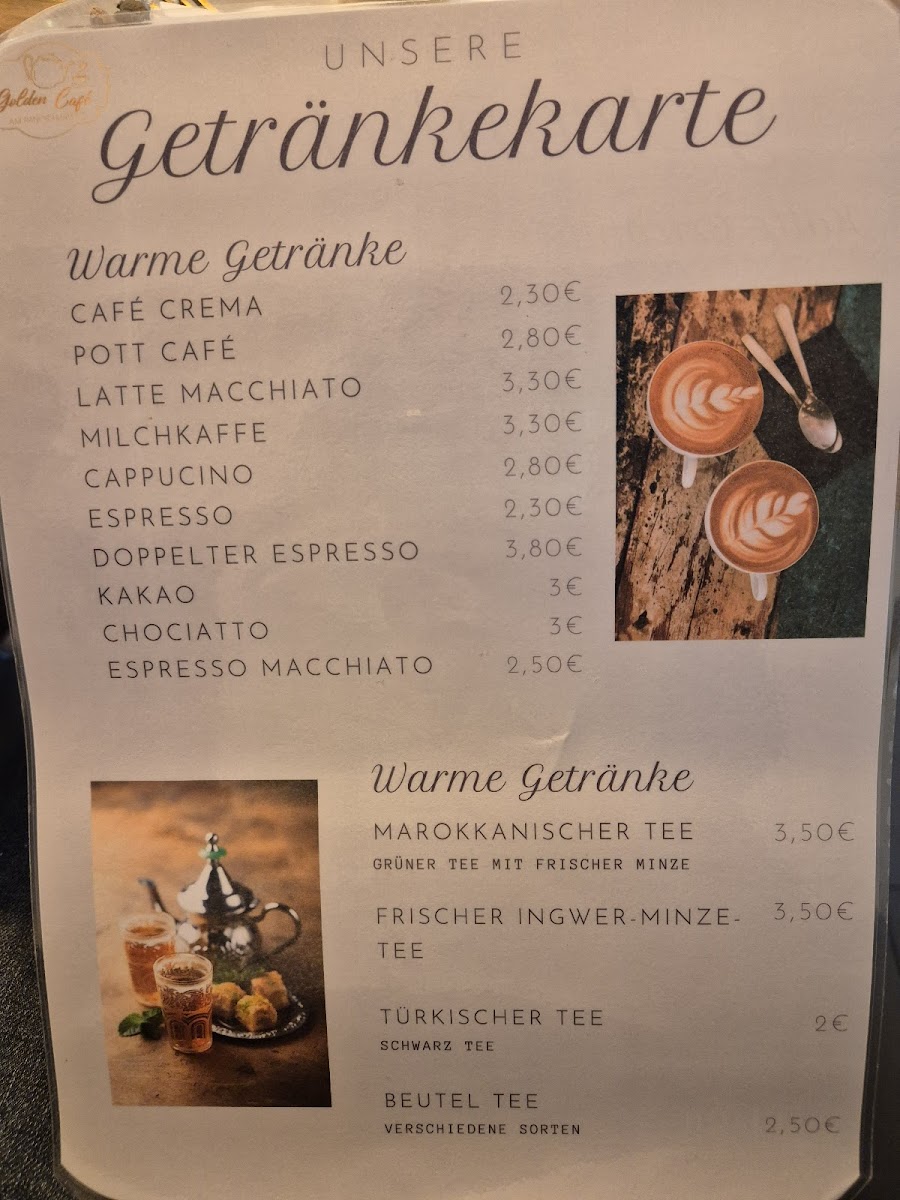 Golden Café Photo Menu 3