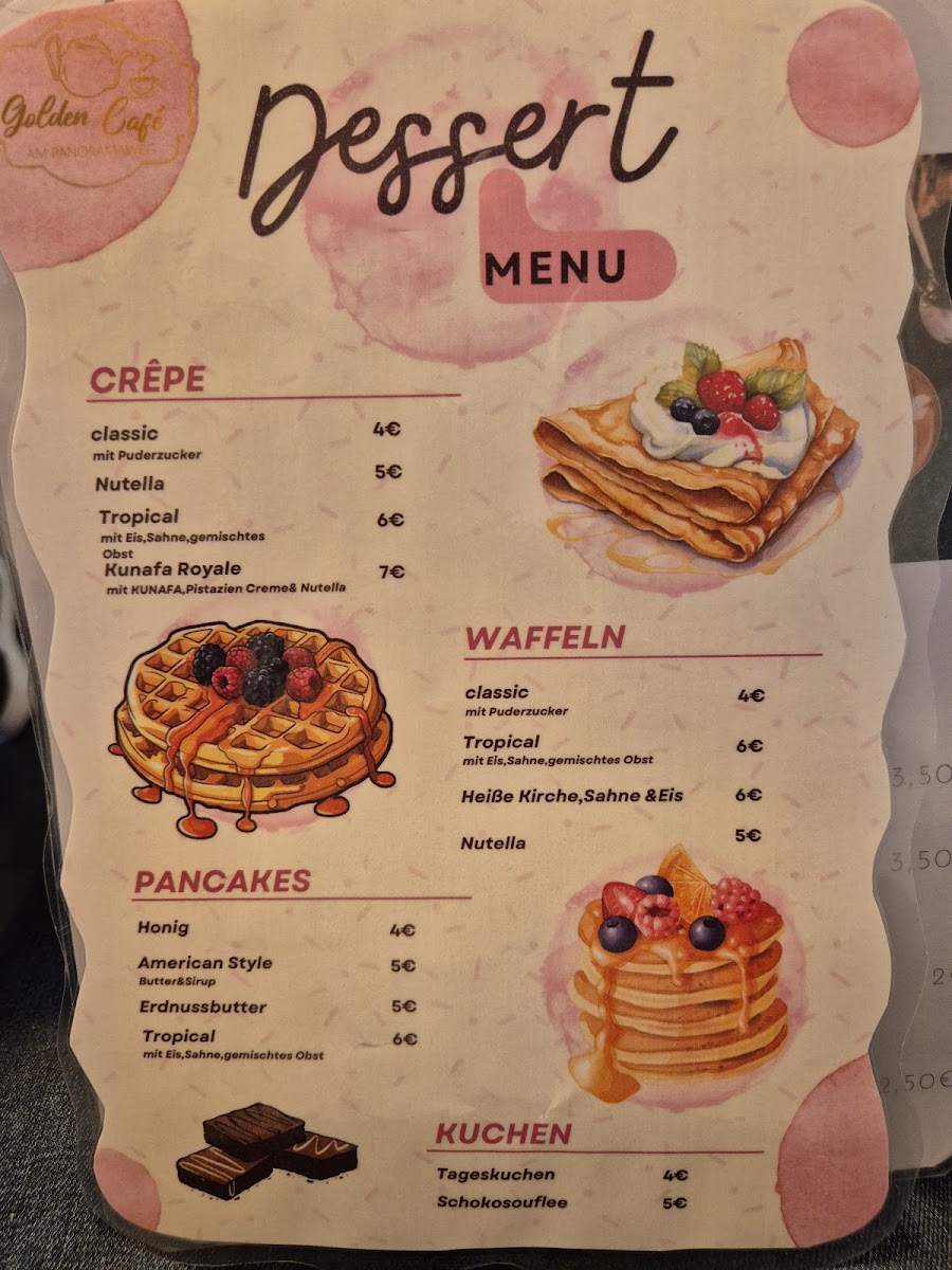 Golden Café Photo Menu 5