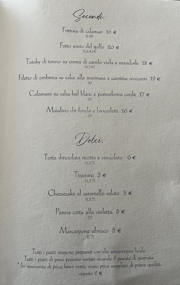 Ristorante Salino Photo Menu 4