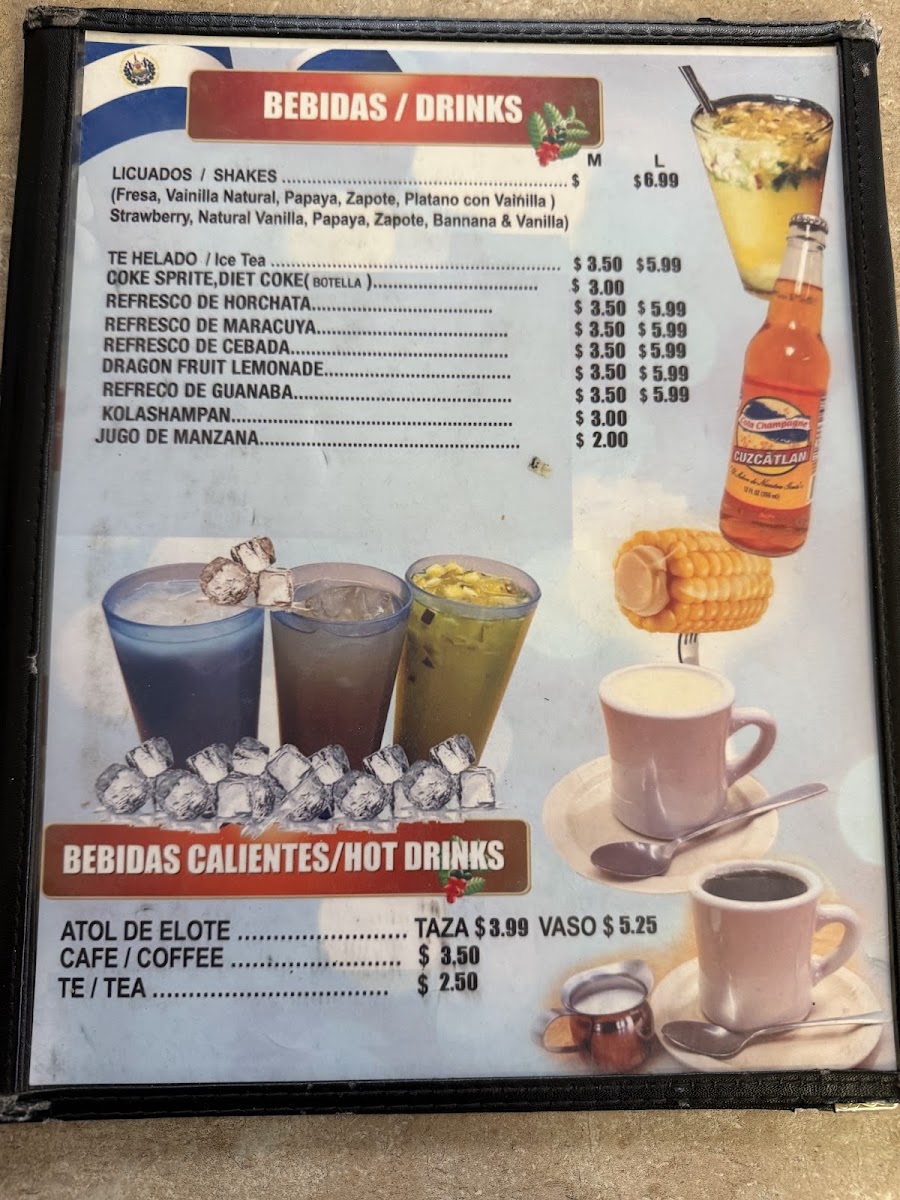 Restaurante Salvadoreno El Cafetal Photo Menu 7