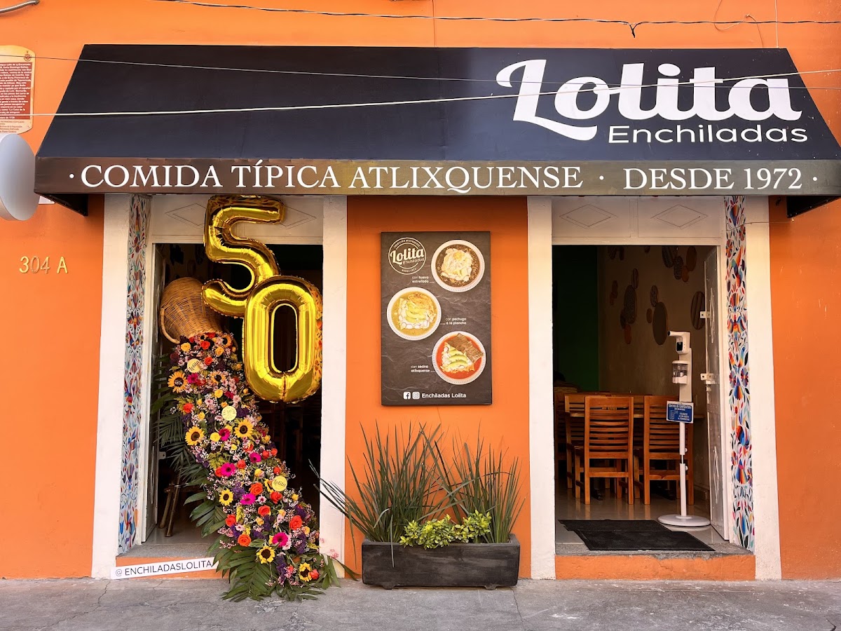 Restaurante Enchiladas Lolita en Atlixco Centro