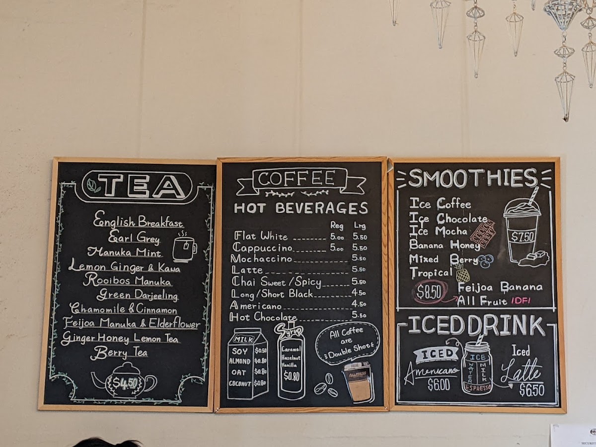 Picnic Cafe Rotorua Photo Menu 1