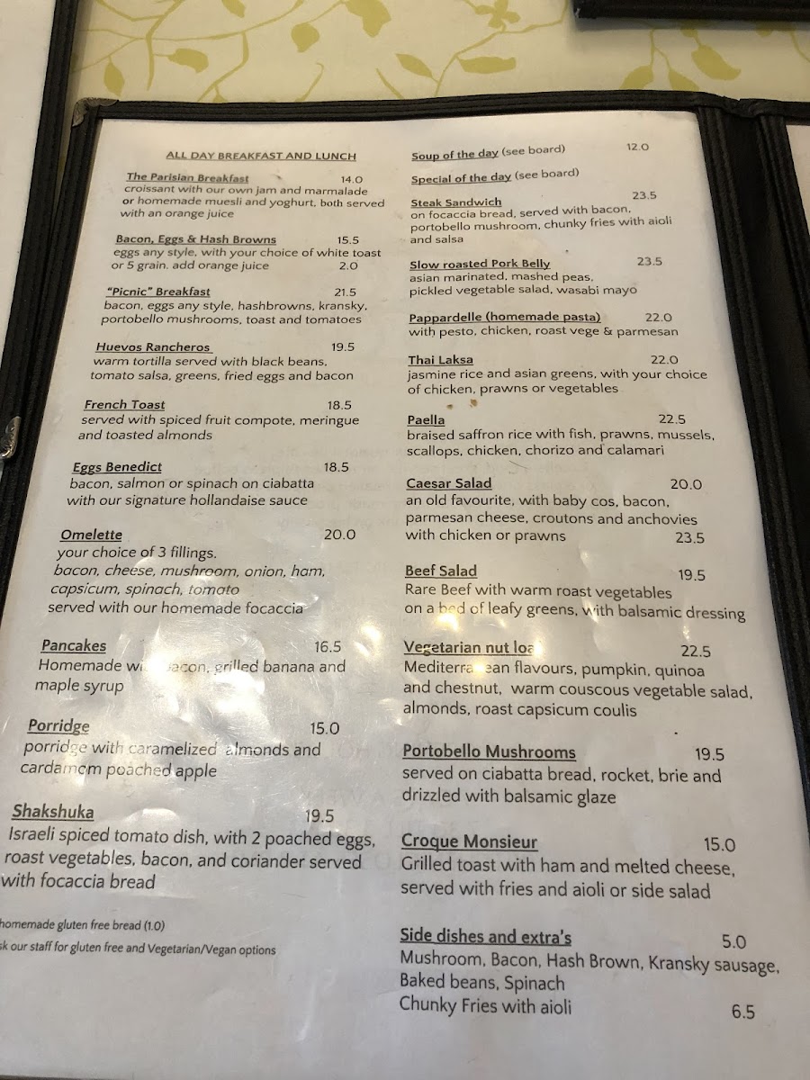 Picnic Cafe Rotorua Photo Menu 10