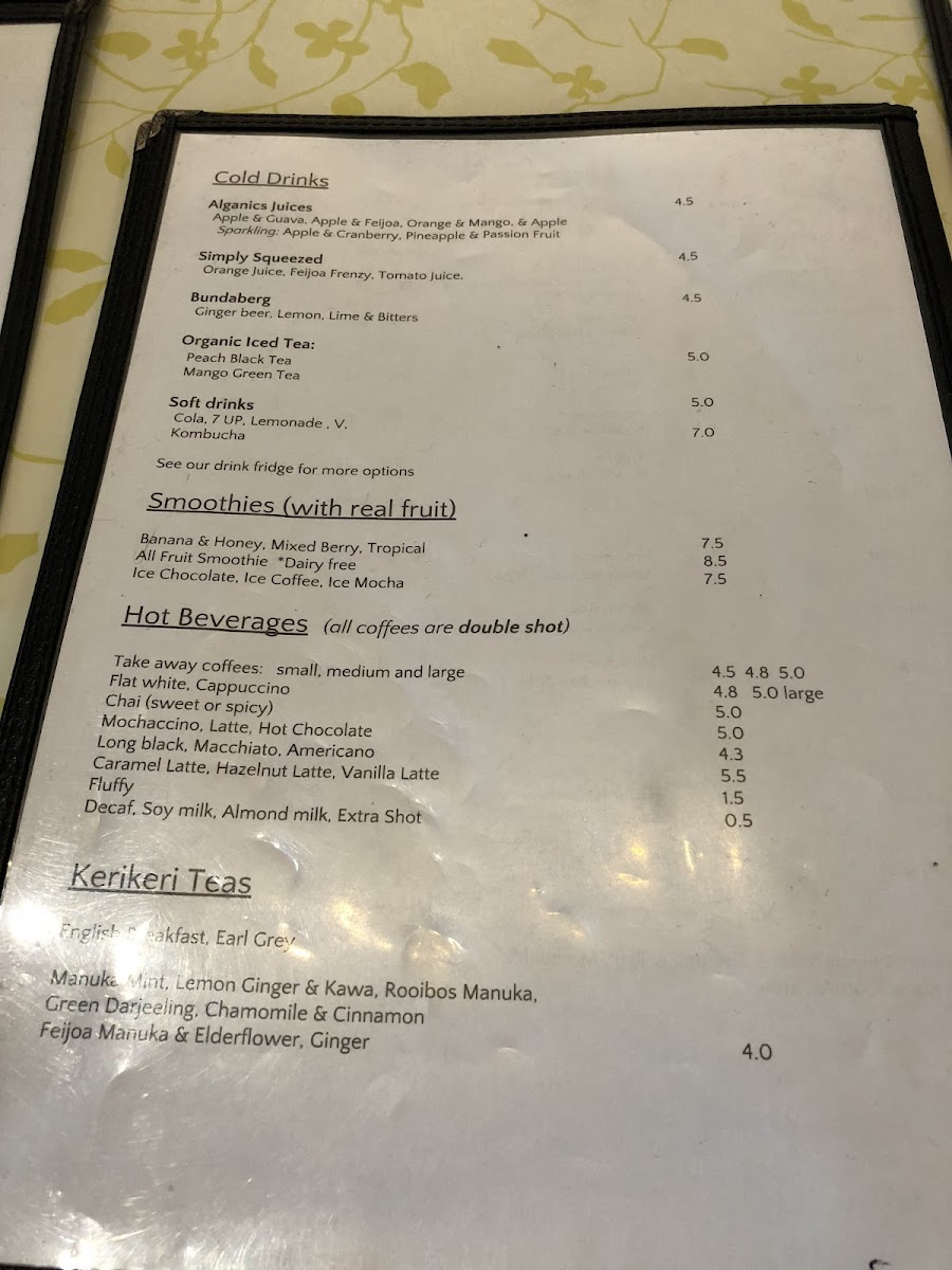 Picnic Cafe Rotorua Photo Menu 9