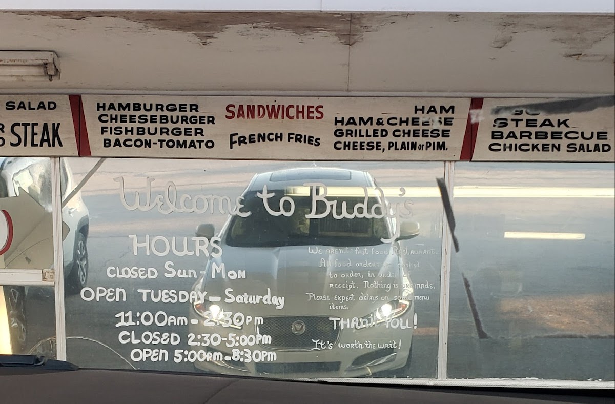 Buddy's Drive In Photo Menu 9