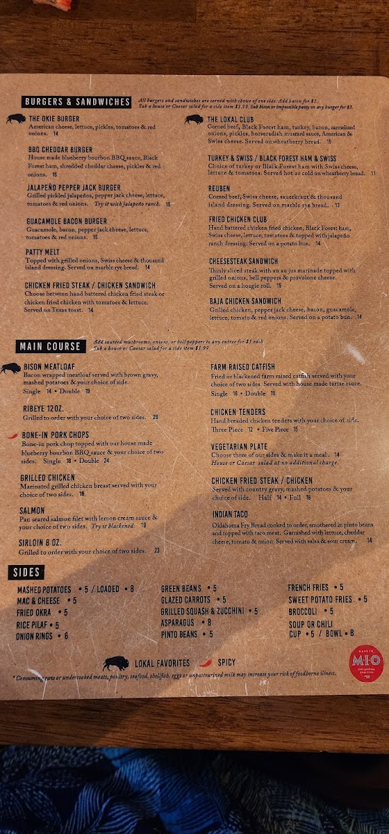 The Lokal Norman Photo Menu 7