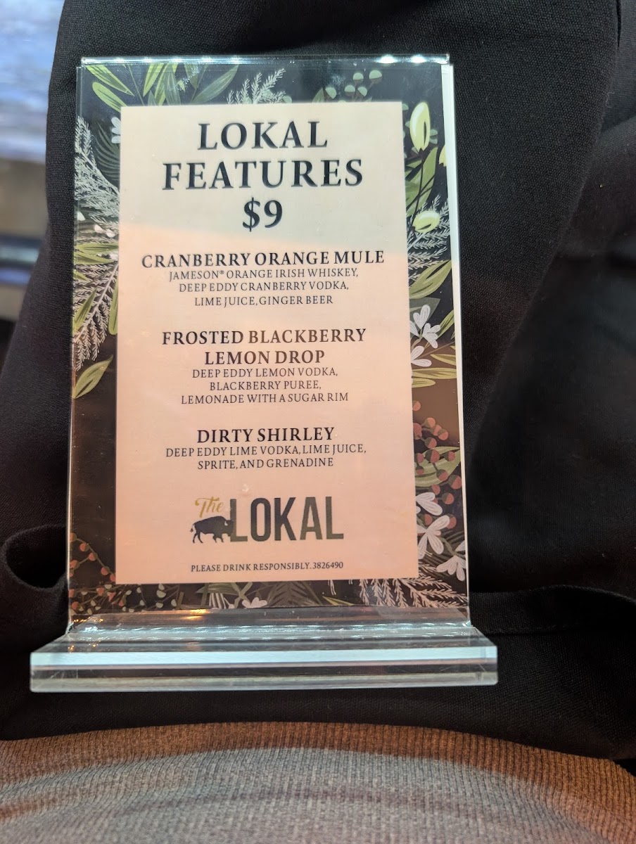 The Lokal Norman Photo Menu 9