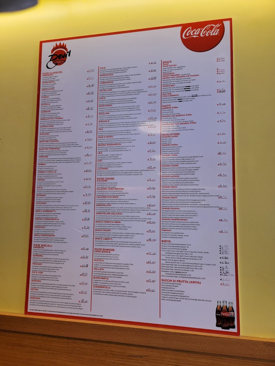 Devil Pizza Photo Menu 8