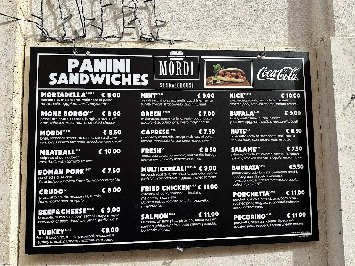 Mordi Sandwichouse® Photo Menu 8