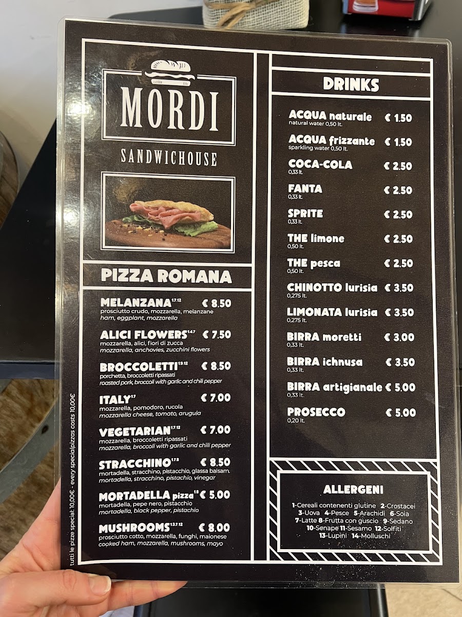 Mordi Sandwichouse® Photo Menu 9