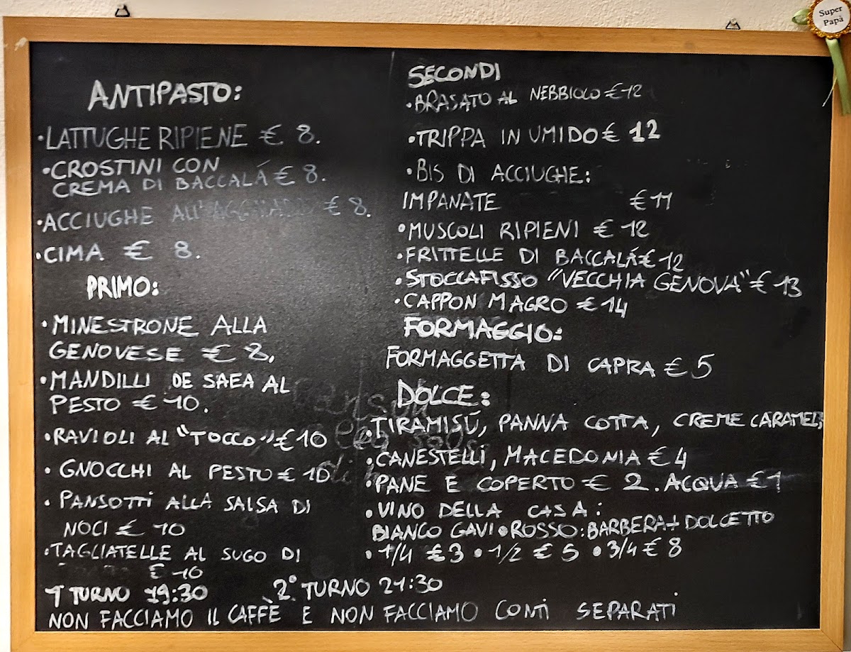 Trattoria delle Grazie Photo Menu 9