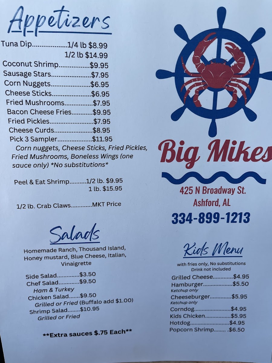 Big Mike's Photo Menu 3