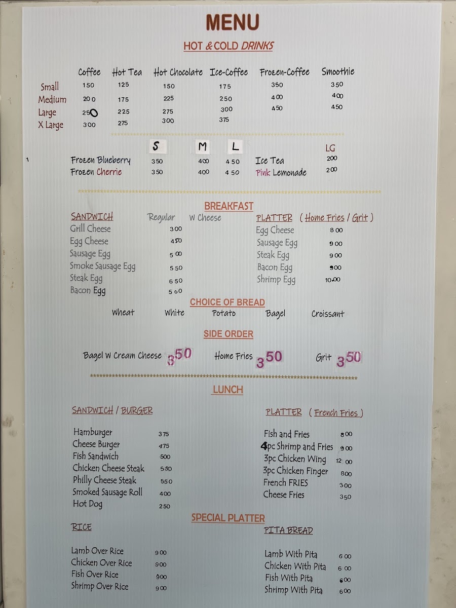New Lucky Food Corner Photo Menu 3