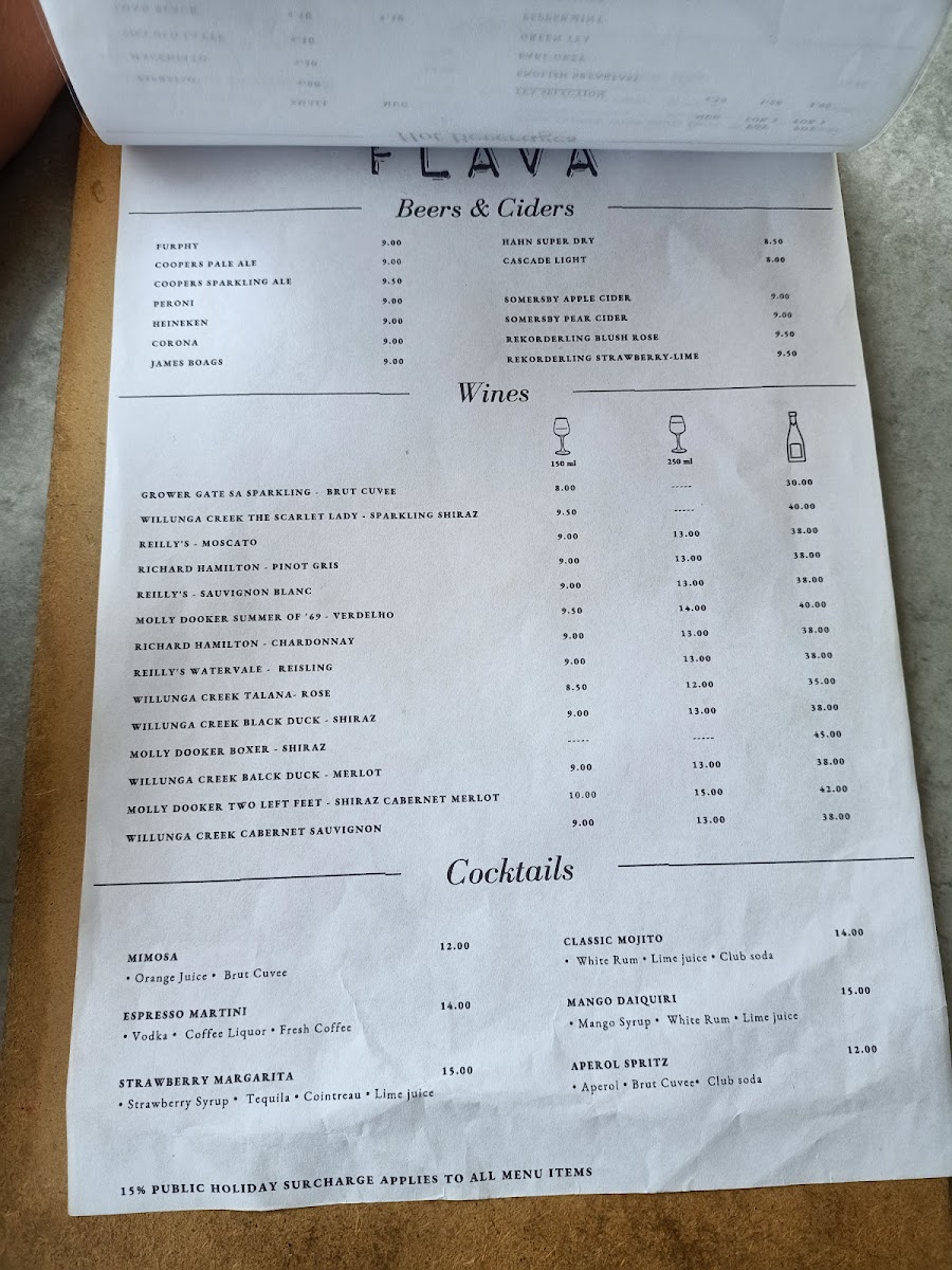 FLAVA Cafe - 'Taste the Vibe' Photo Menu 6