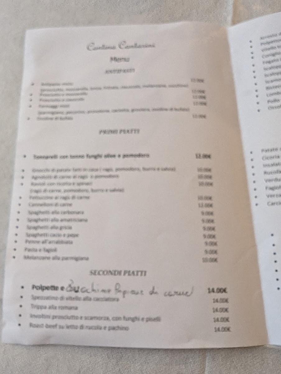 Cantina Cantarini Photo Menu 8