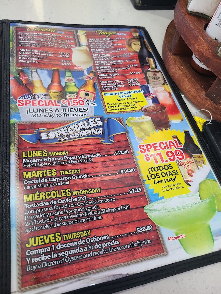 Mariscos Mi Nuevo Nayarit Photo Menu 1