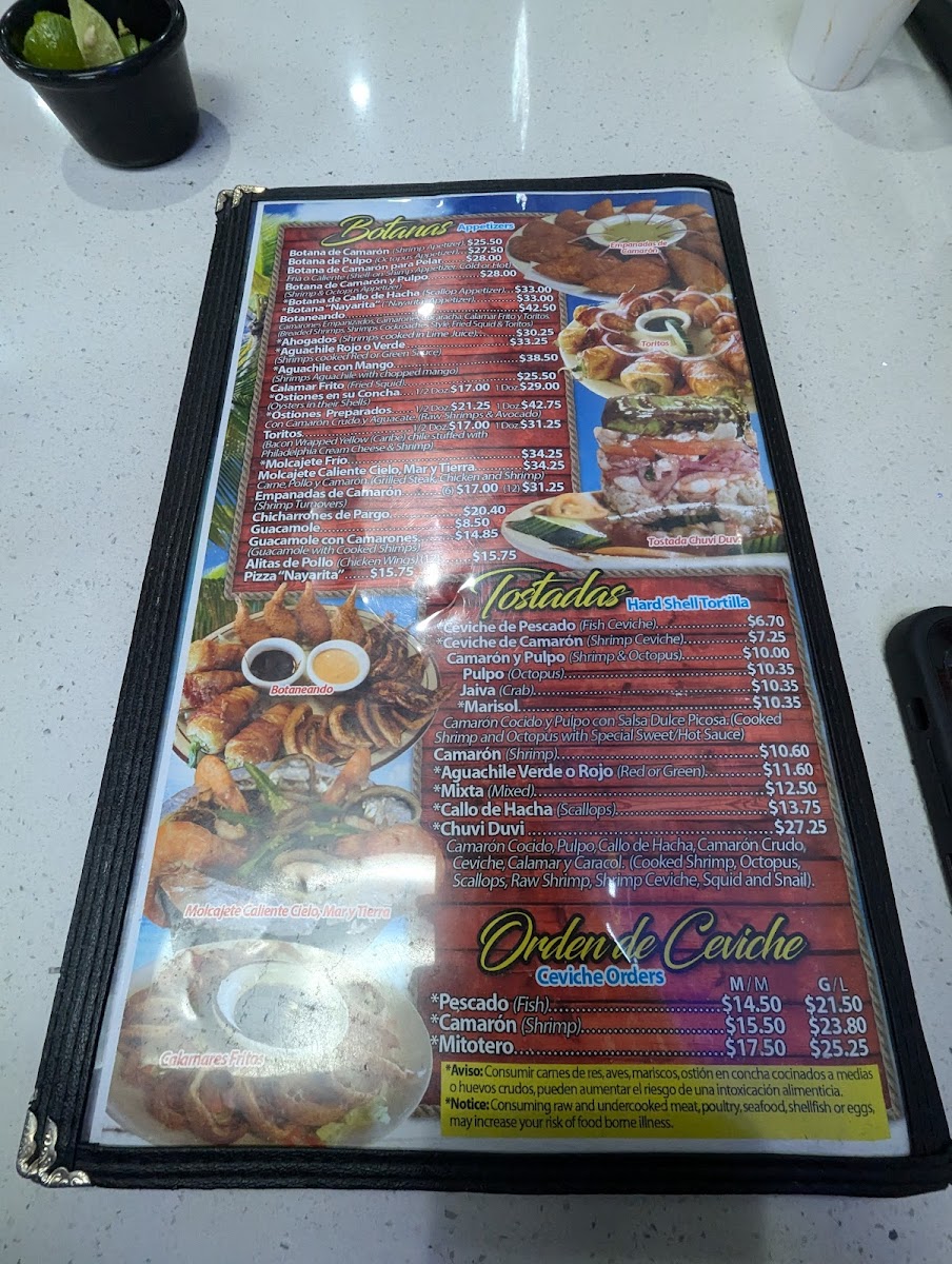 Mariscos Mi Nuevo Nayarit Photo Menu 10