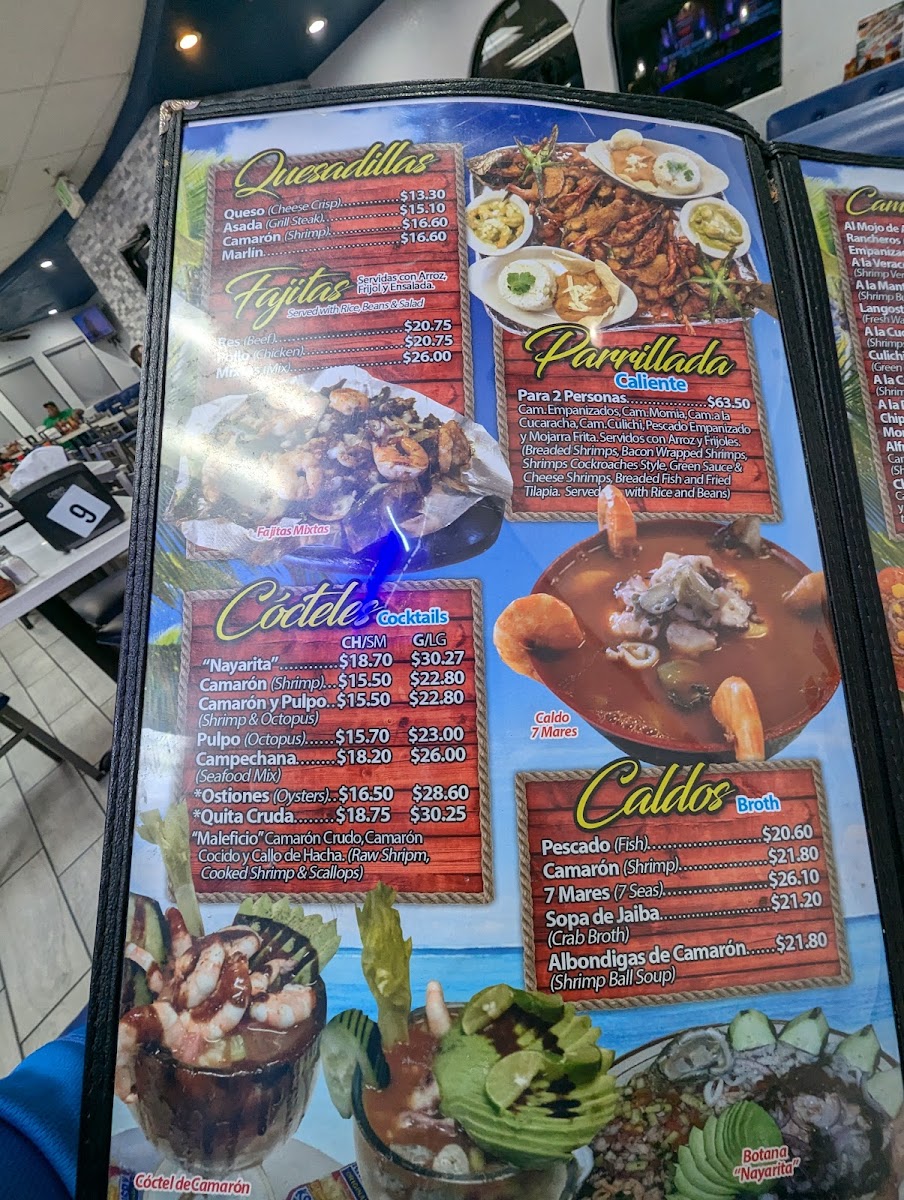 Mariscos Mi Nuevo Nayarit Photo Menu 5