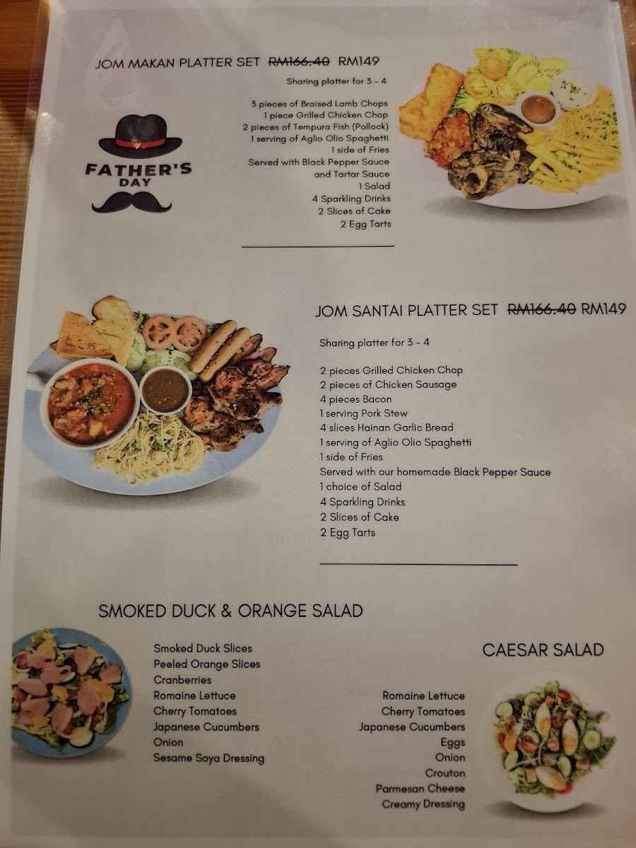 Jom Makan Minum Lah @ Alpha & Omega Cafe, Bandar Sri Damansara Photo Menu 5