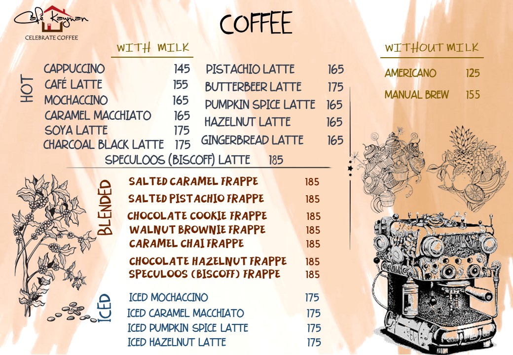 Cafe Kayman Photo Menu 1