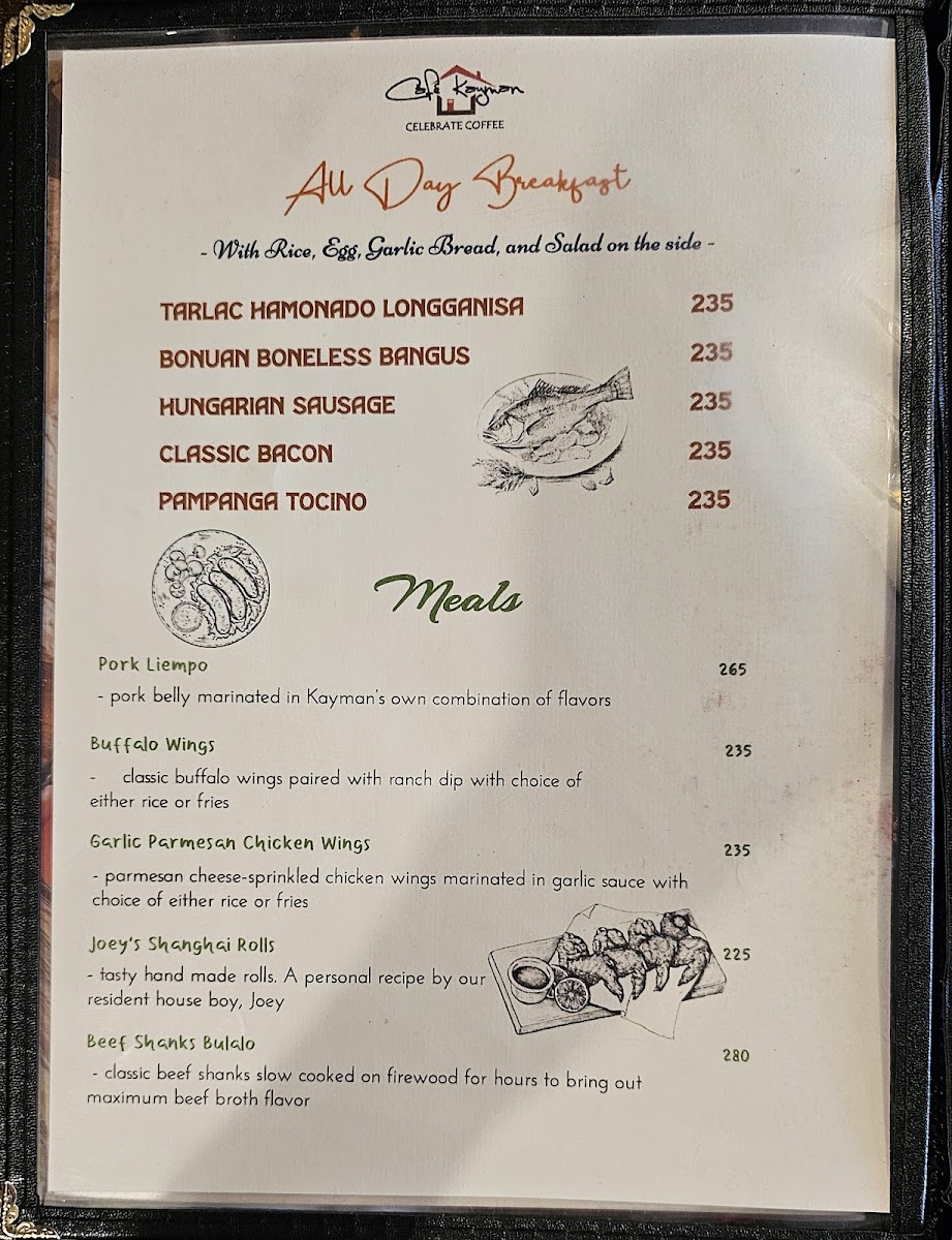 Cafe Kayman Photo Menu 10